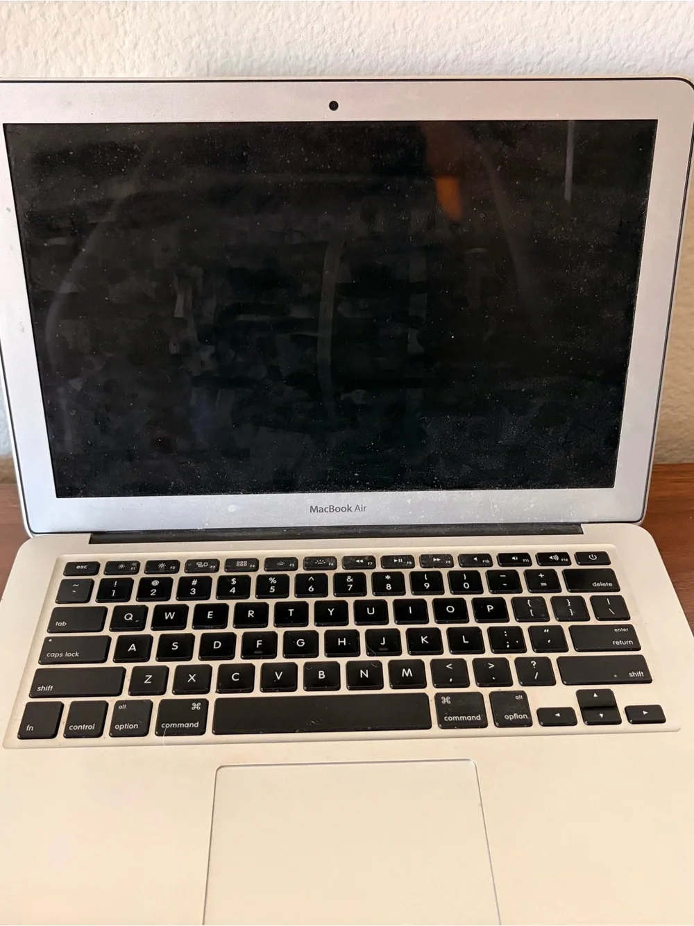 Apple MacBook Air Silver with Black Keyboard